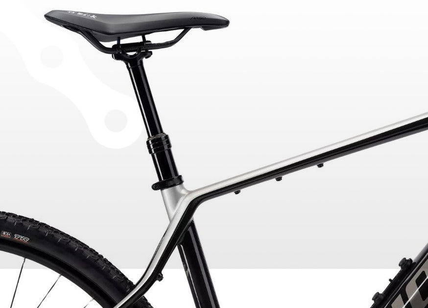 Vélo Gravel électrique GHOST Path Asket Advanced Carbone 430Wh Noir/Gris - 2024