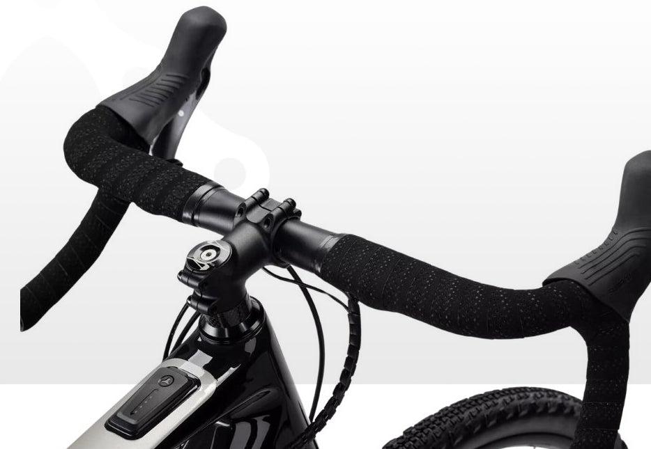 Vélo Gravel électrique GHOST Path Asket Advanced Carbone 430Wh Noir/Gris - 2024