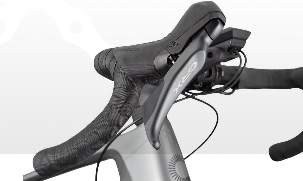 Vélo gravel électrique CANNONDALE Synapse Neo AllRoad 2 400Wh Gris - 2025