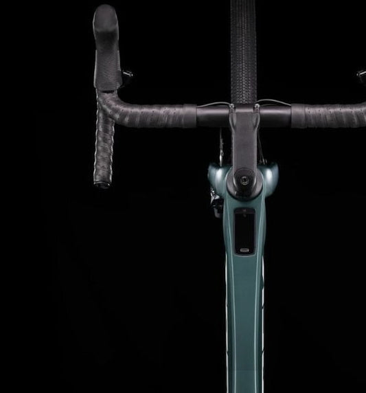 Vélo de route électrique TREK Domane + SLR 7 AXS Vert -12.5 kg 2024